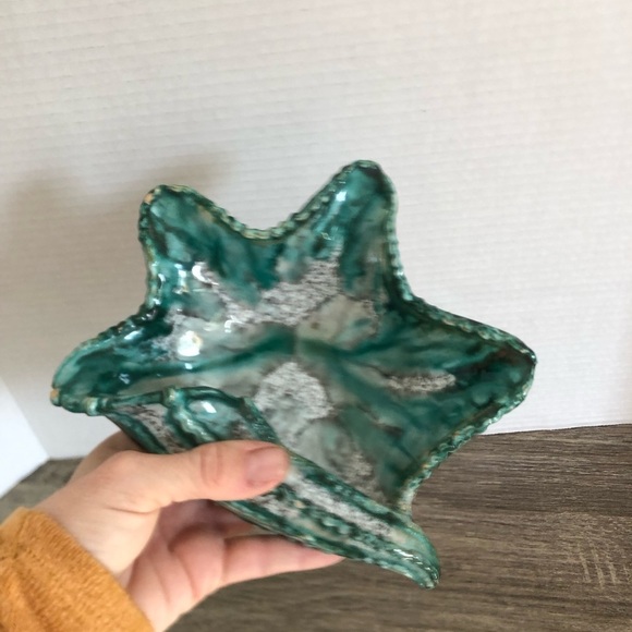 Vtg MCM Italian Ceramic Shell Dish - Picture 6 of 13